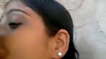Desi Housewife From North India In Homemade Video