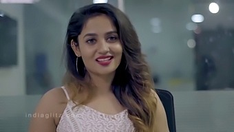 Young And Stunning Indian Girl Assists Film Producer (Tamil)