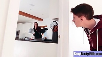 A Steamy Encounter With A Busty Housewife (Emma Butt) In Explicit Action