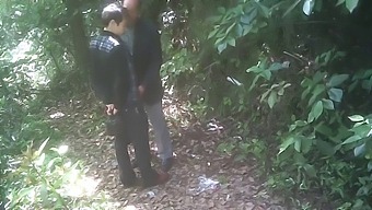 Gay Park Cruising With Chinese Amateur Couple