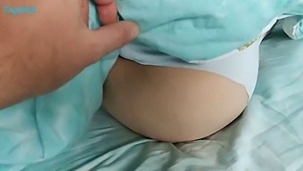 Stretching Her Pussy To The Limit With A Massive Dildo