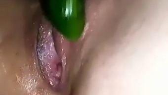 Amateur Couple'S Playful Masturbation With A Sex Toy