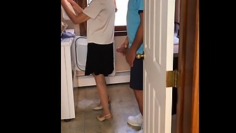 A Mature Woman Has Sex With Her Neighbor'S Son