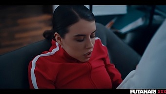 Explosiv Orgasm För Riktig Futa-Babe I Het Video