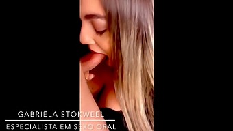 Gabriela Stokweel Gives A Flawless Blowjob Until She Reaches Orgasm - Book Your Session With Me