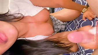 Hardcore Sex With A Latina Friend In Lingerie (Part 2)