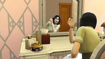 A Japanese Mom And Her Inexperienced Step-Son Stay In The Same Room At A Hotel During A Business Trip
