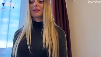 Blonde Babe With Big Tits Enjoys Hotel Sex On First Day Of Vacation