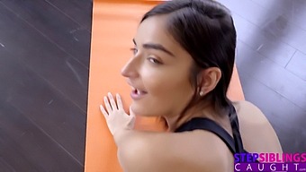 Stepsisters In Yoga Pants Get Caught In The Act