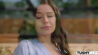 Stunning April'S Double Anal Penetration Dream Comes True