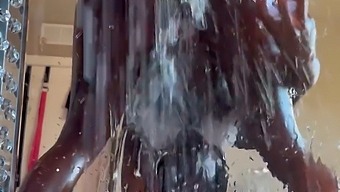 Ebony Beauty'S Exclusive Compilation Of Intense Squirting Moments
