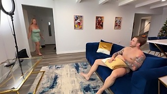 Mature And Young Beauties Indulge In A Steamy Threesome With A Well-Endowed Lover - Steve Rickz