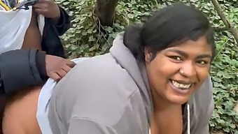 Big Assed Babe Rides A Train To Orgasm