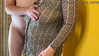 My Busty Wife With Shaved Genitalia Allows Me To Ejaculate Inside Her For Potential Conception - Viewed From The Side
