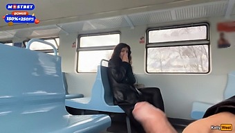 Katty West'S Wild Public Train Adventure And Her Love For Cumwalks