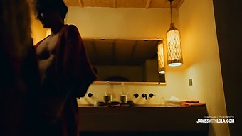 Real Love Making Scene With An Amateur Blonde Couple In A Hotel Room